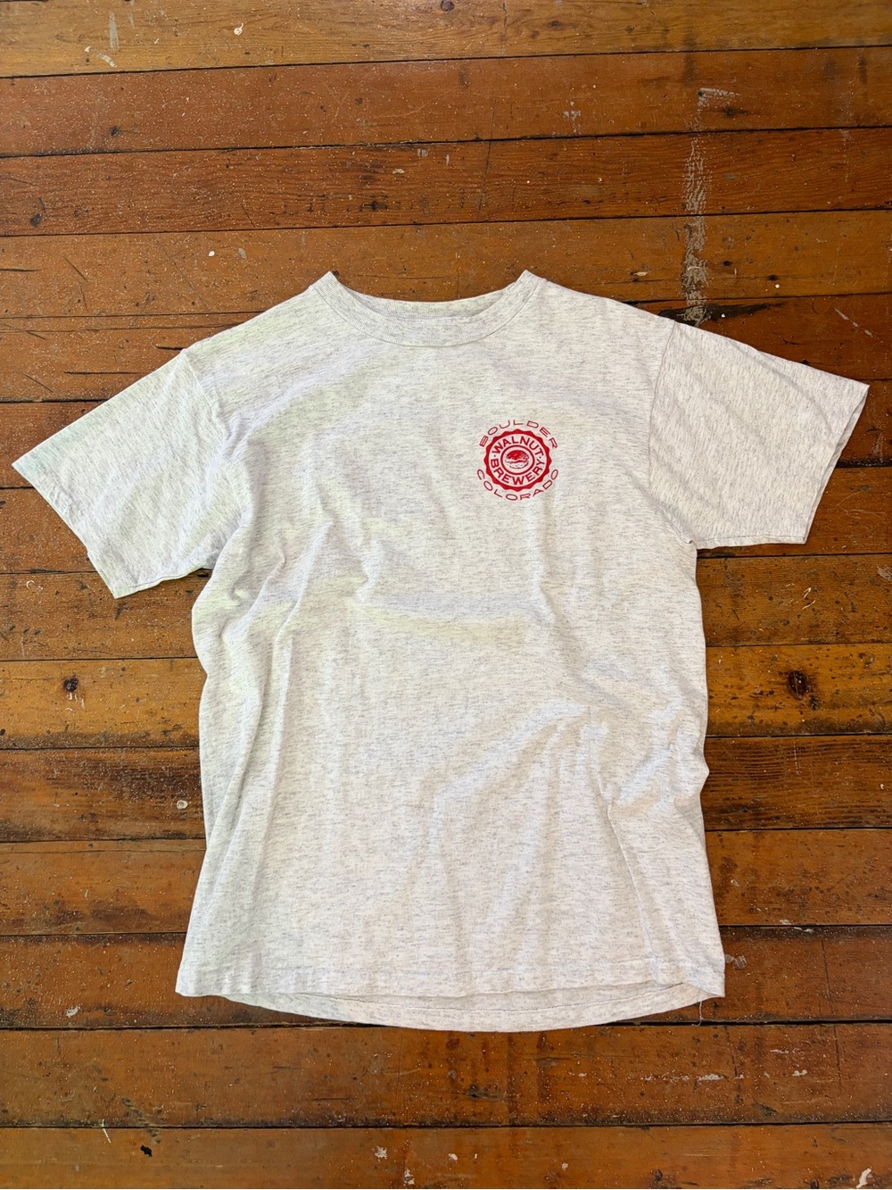 Vintage 90s Walnut Brewery Boulder Colorado landmark Delta single stitch tee